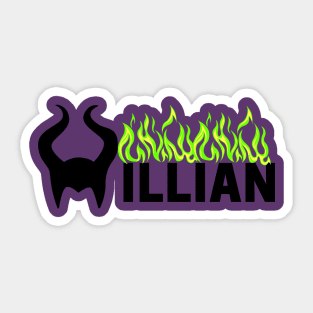 Villain tee Sticker